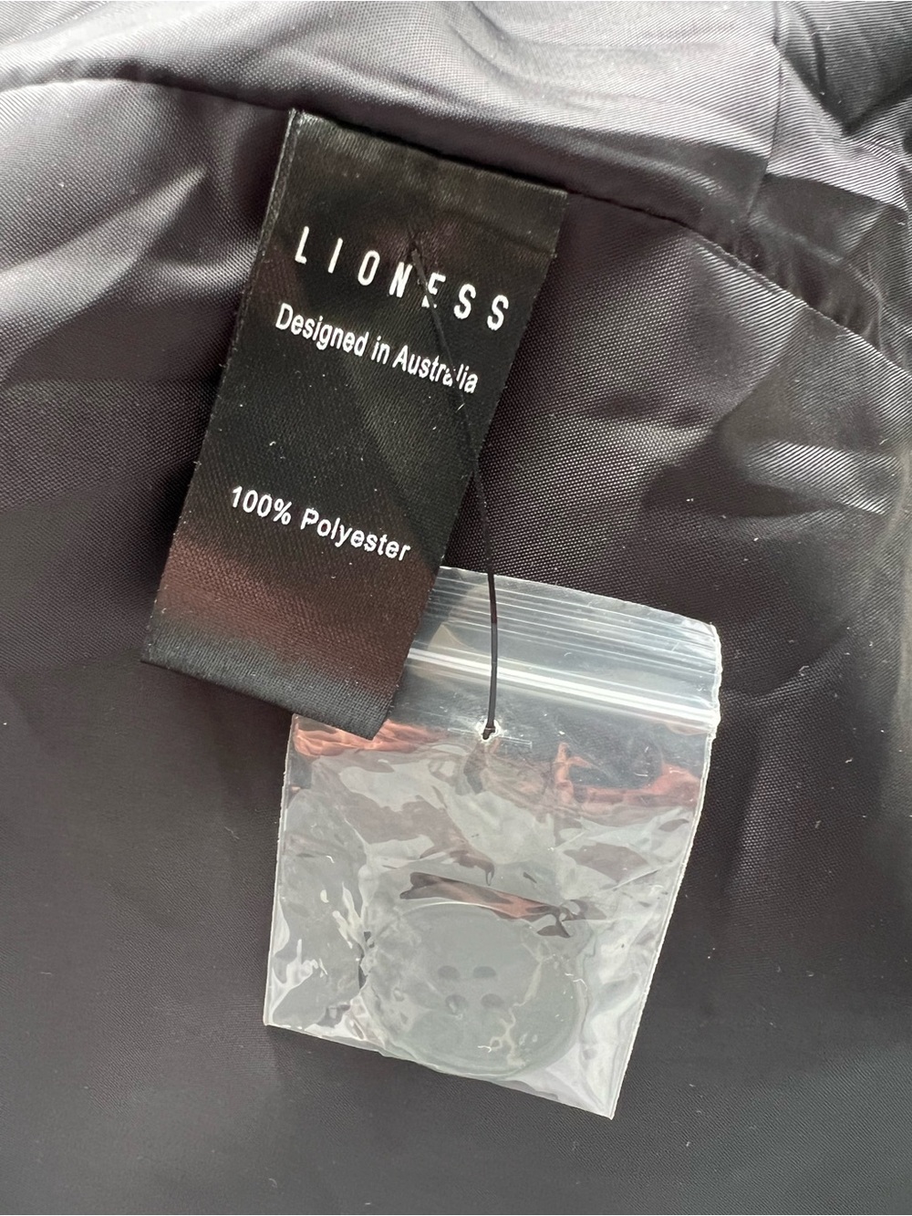 NWT Lioness Olsen Coat in Onyx, S - Picture 7 of 9